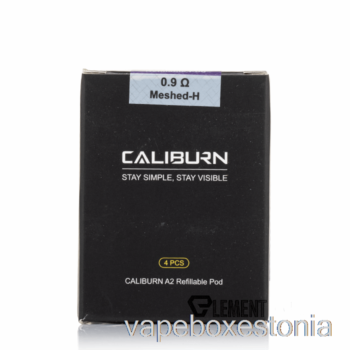 Vape Box Estonia Uwell Caliburn A2 Asenduskaubad 0,9oomi Caliburn A2 Pods